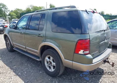 2004 Ford Explorer Eddie Bauer from USA, damaged, VIN 01FMZU84W44UA1763
